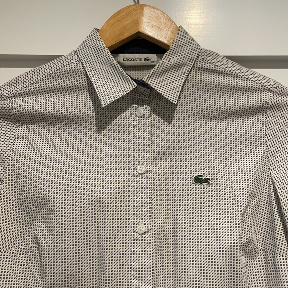Lacoste woman’s button down shirt